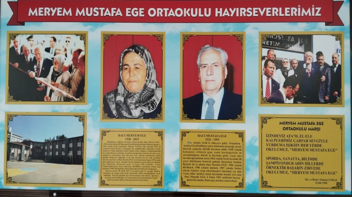 Hayırseverlerimizi Andık